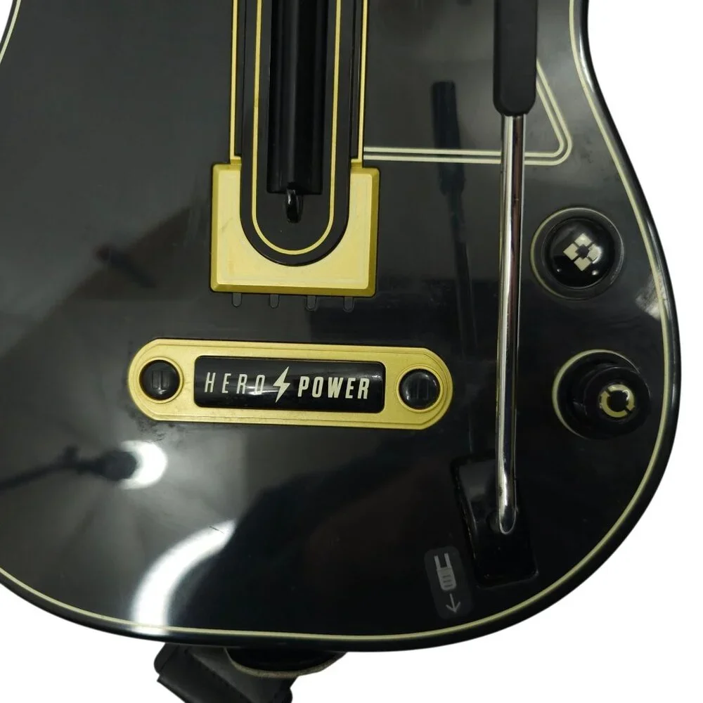 Activision Guitar Hero 0000654 PS3 Wireless Guitar Controller TESTED NO DONGLE